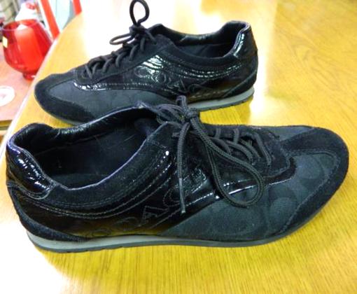 all black coach sneakers